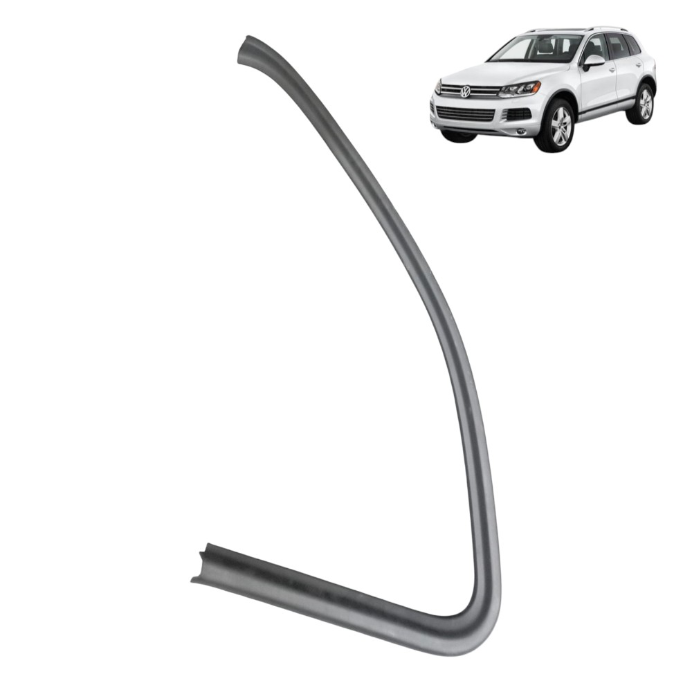 Guarnição Janela Porta Dianteira Dir Vw Touareg 4.2 V8 2013 1