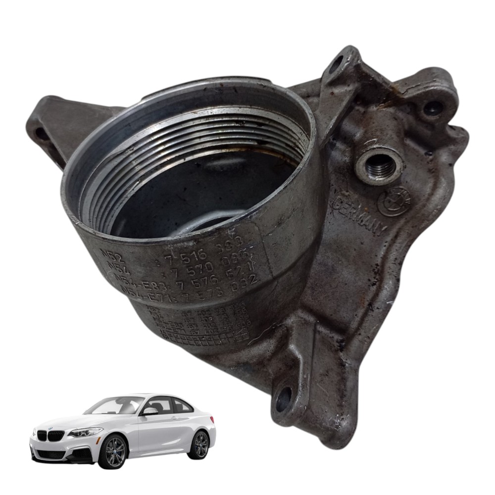 Suporte Filtro Oleo Motor Bmw M235i 3.0 Turbo 2016 N55