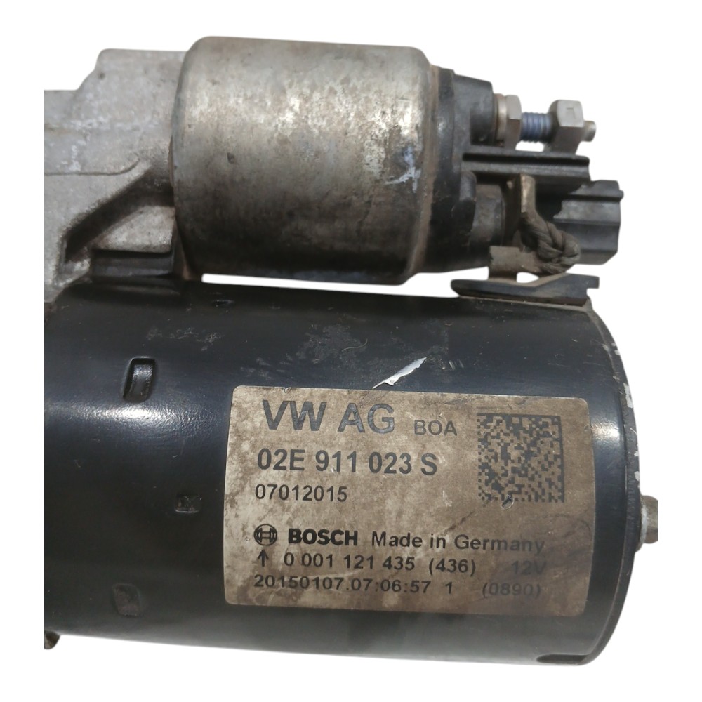 Motor De Arranque Partida Audi Q3 2.0 Turbo Tfsi 2013 2014 2