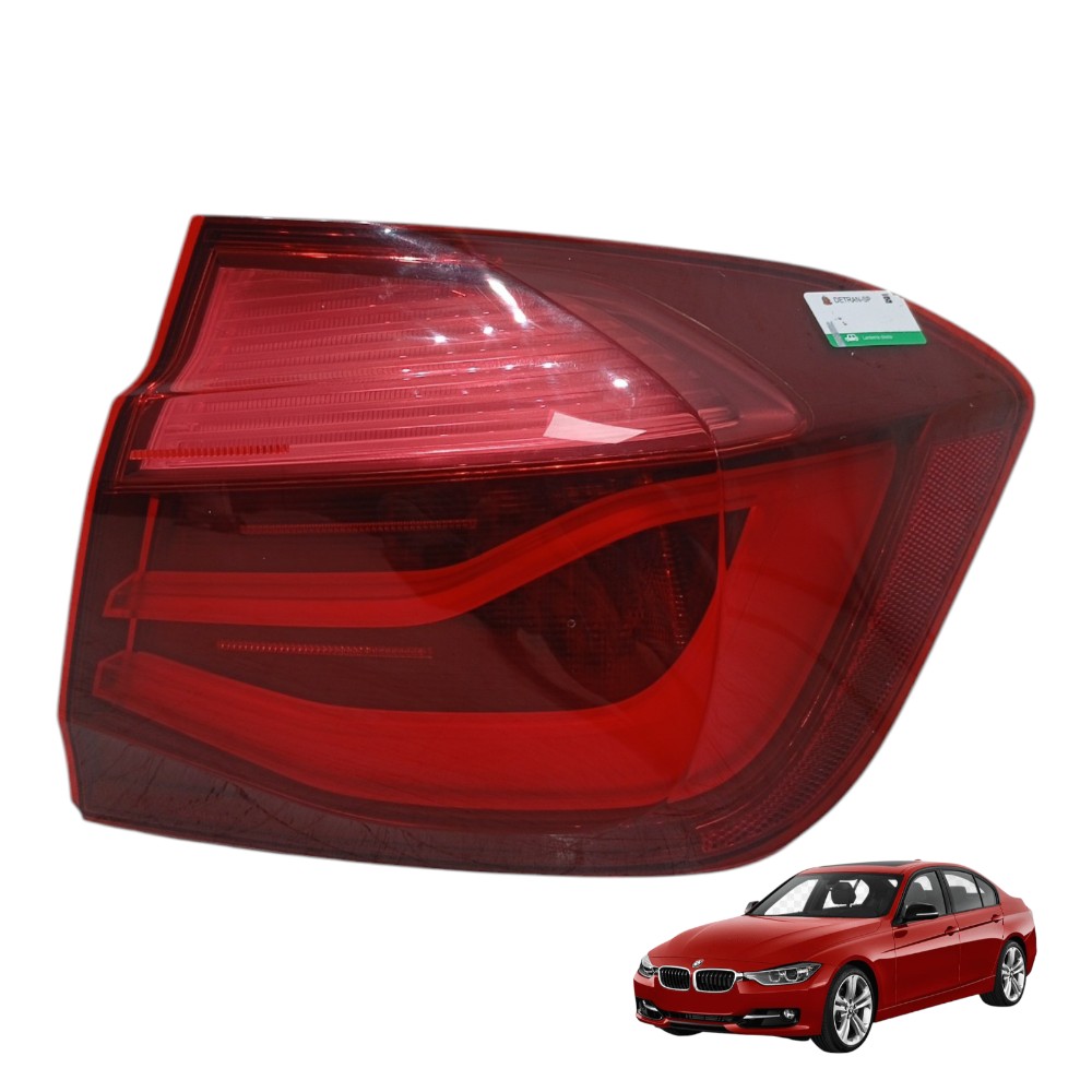 Lanterna Lateral Traseira Direita Detalhe Bmw 320i 2013 2018 Direito/passageiro 1