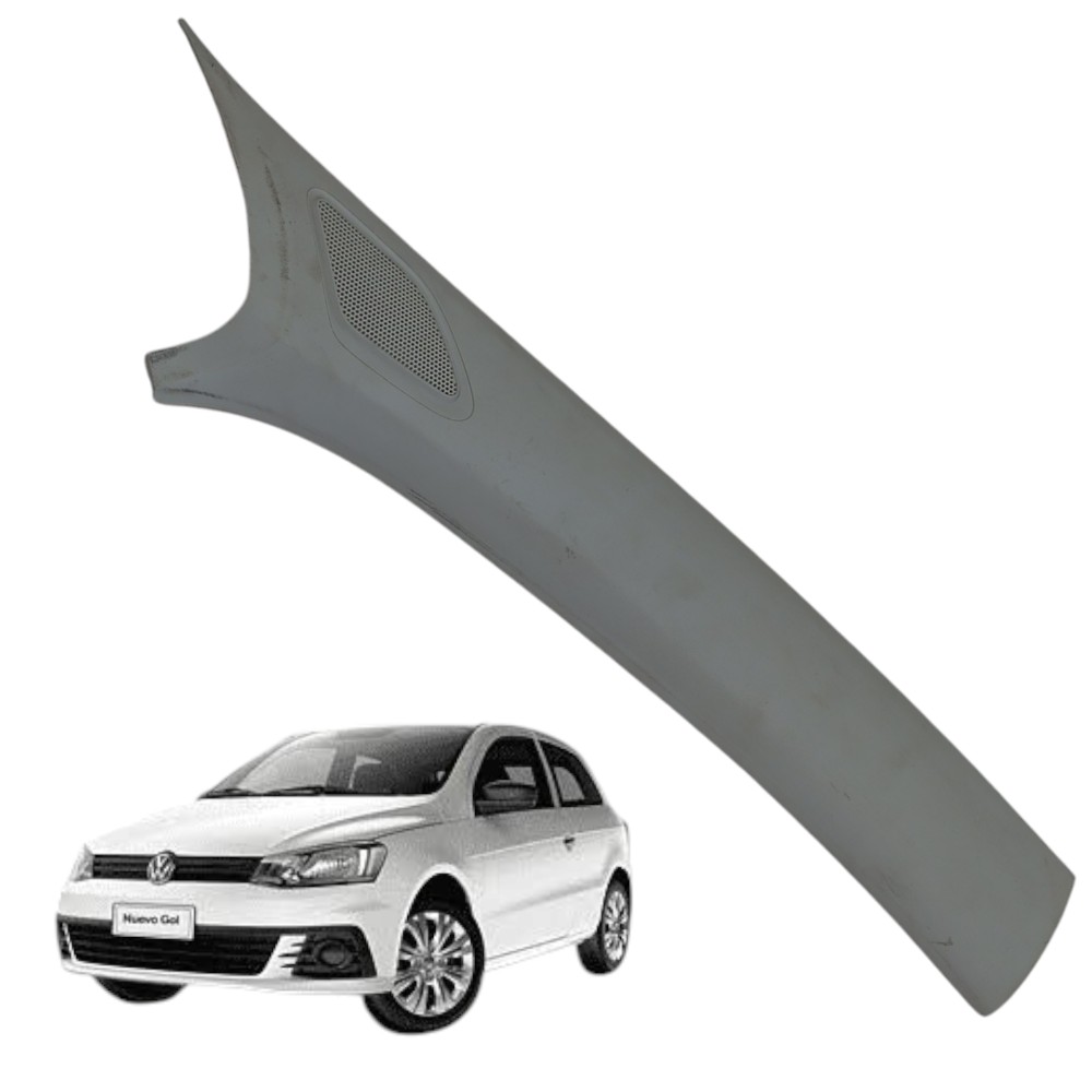 Acabamento Coluna Dianteira Dir Vw Gol 2022 Cod-5u0867234g