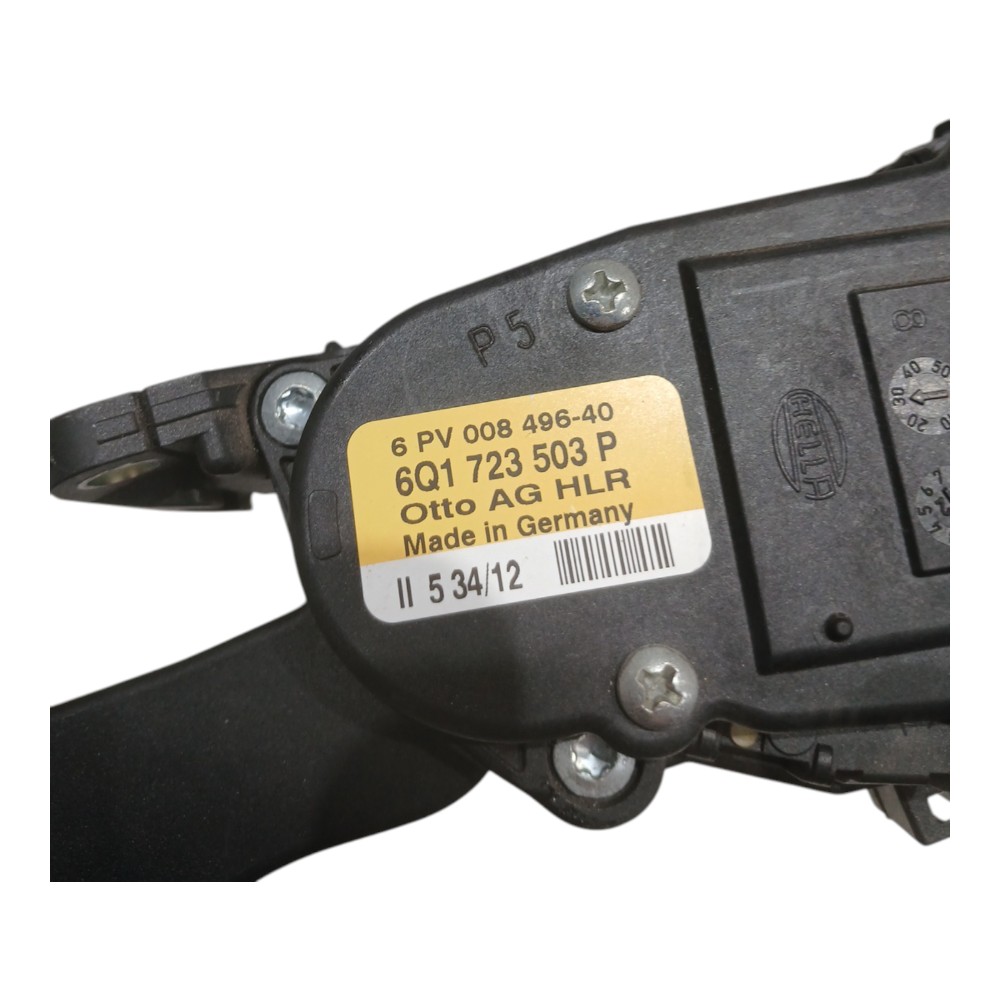 Pedal Acelerador Eletrônico Audi A1 1.4 Tfsi 2013 6q1723503p 3