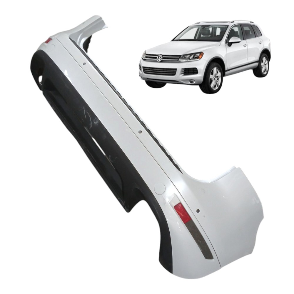 Parachoque Traseiro Volkswagen Touareg 4.2 V8 Fsi 2013 2014 1