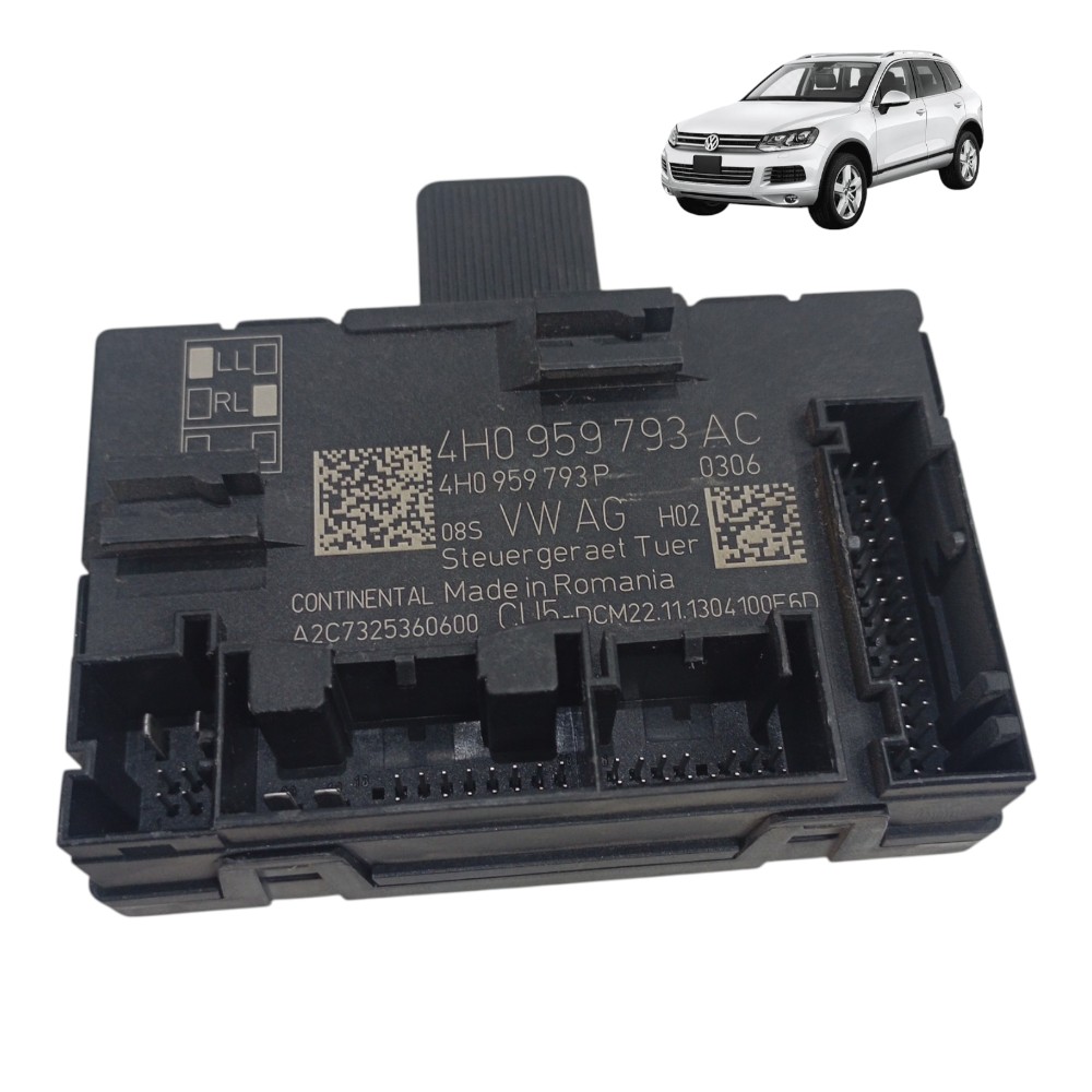 Módulo Porta Traseira Esquerda Volkswagen Touareg 4.2 2014