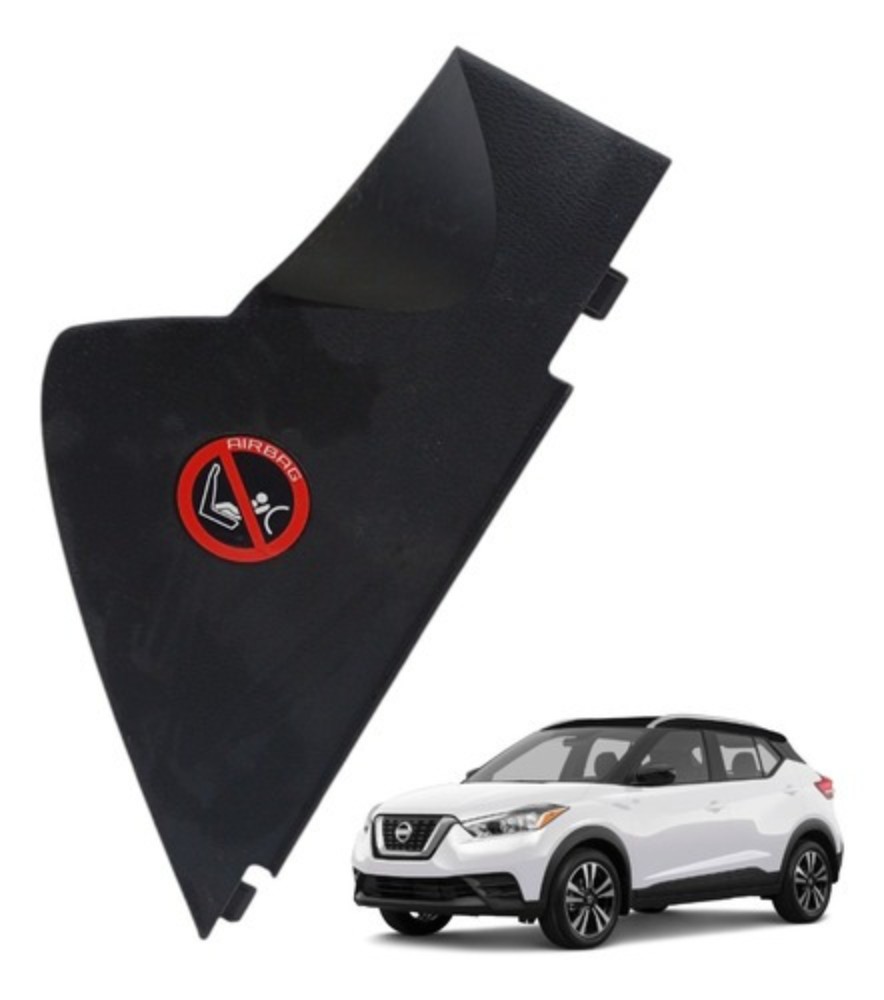 Acabamento Direito Painel Nissan Kicks 1.6 2019 Preto