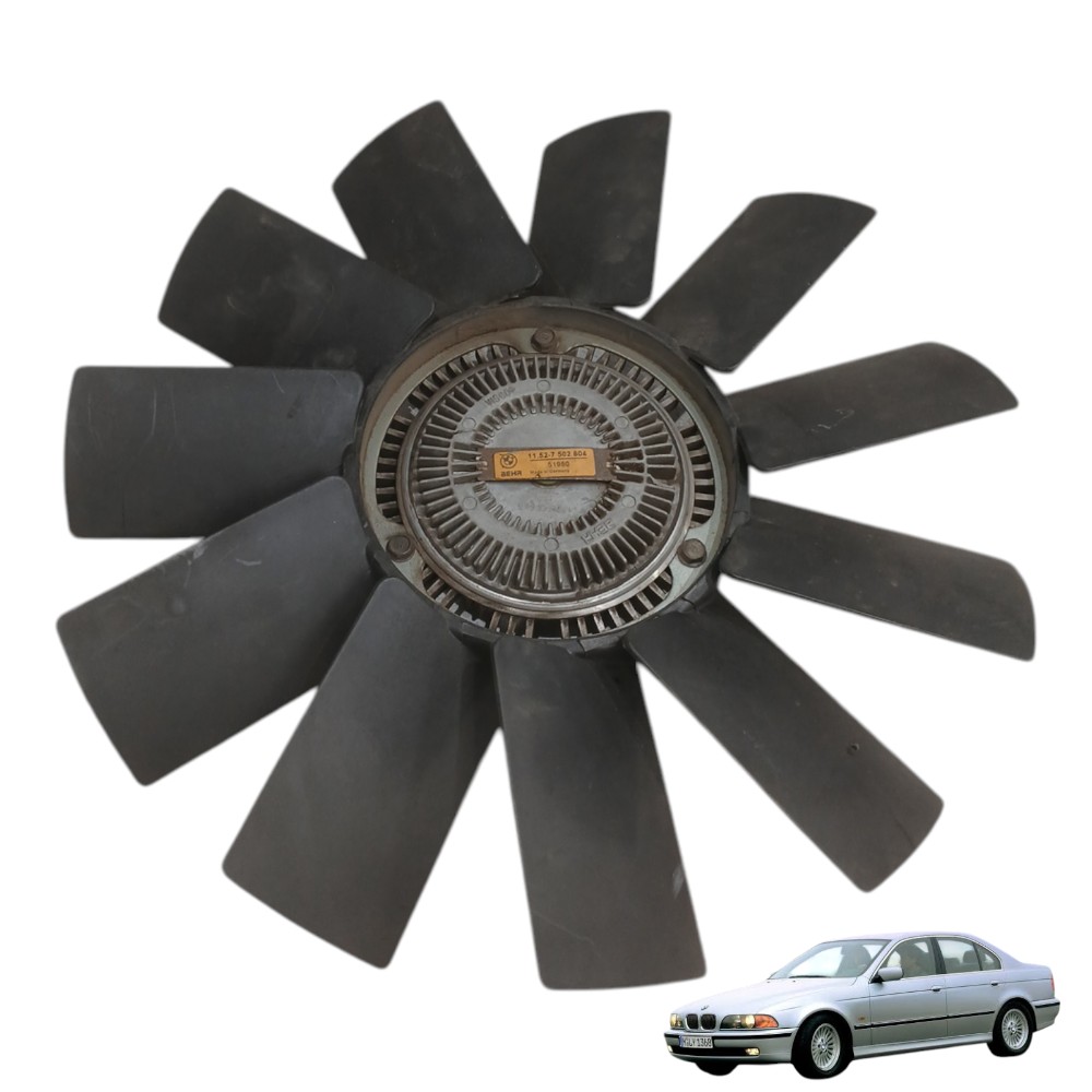 Ventoinha Viscosa Com Motor Bmw 540i 4.4 V8 1999 E39