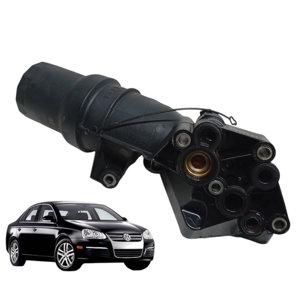 Suporte Filtro Óleo Motor Volkswagen Jetta 2.5 2007 2008