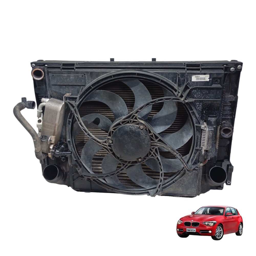 Kit Conjunto Radiador Completo Bmw 118i 316i 1.6 T 2014 F20