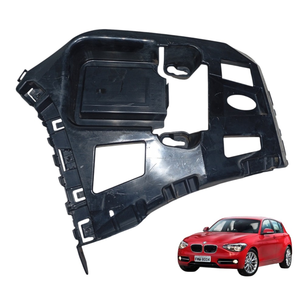 Guia Parachoque Traseiro Esquerdo Bmw 118i 1.6 Turbo 2014 1