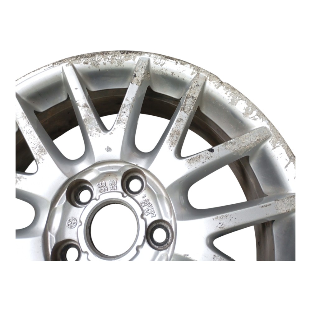 Roda Dianteira Direita Aro 17 Volkswagen Jetta 2.5 2007 2008 7