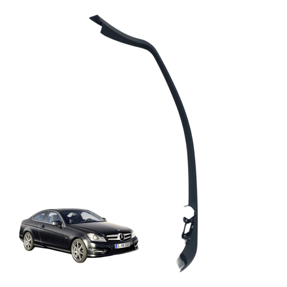 Moldura Porta Dianteira Esquerda Mercedes C180 Coupe 2014