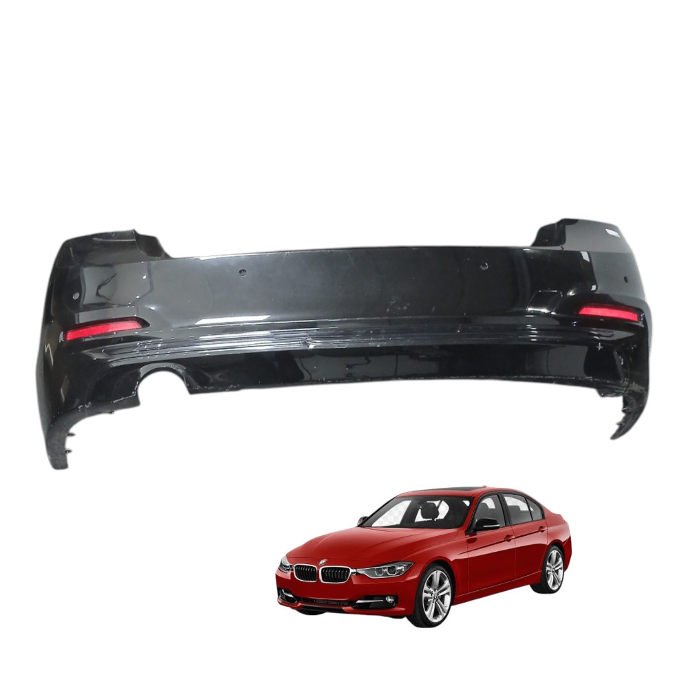 Parachoque Traseiro Bmw 320i 2.0 F30 N20 2016 2017 2018 2