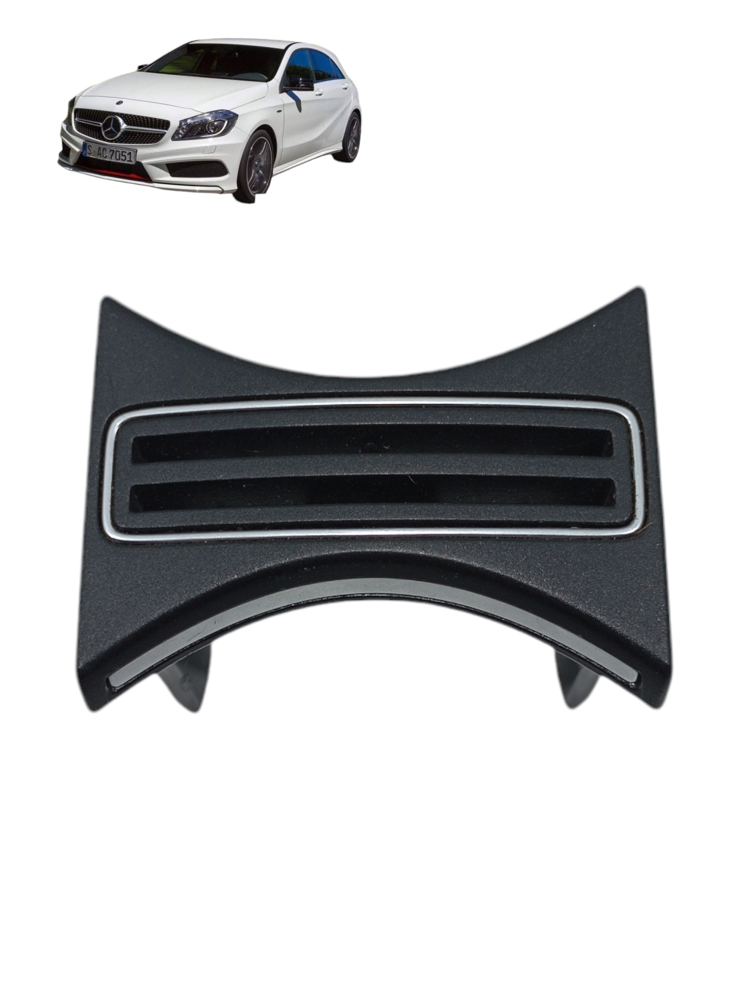 Clip Suporte Copos Mercedes A250 2015 Cod A1767800491 Preto