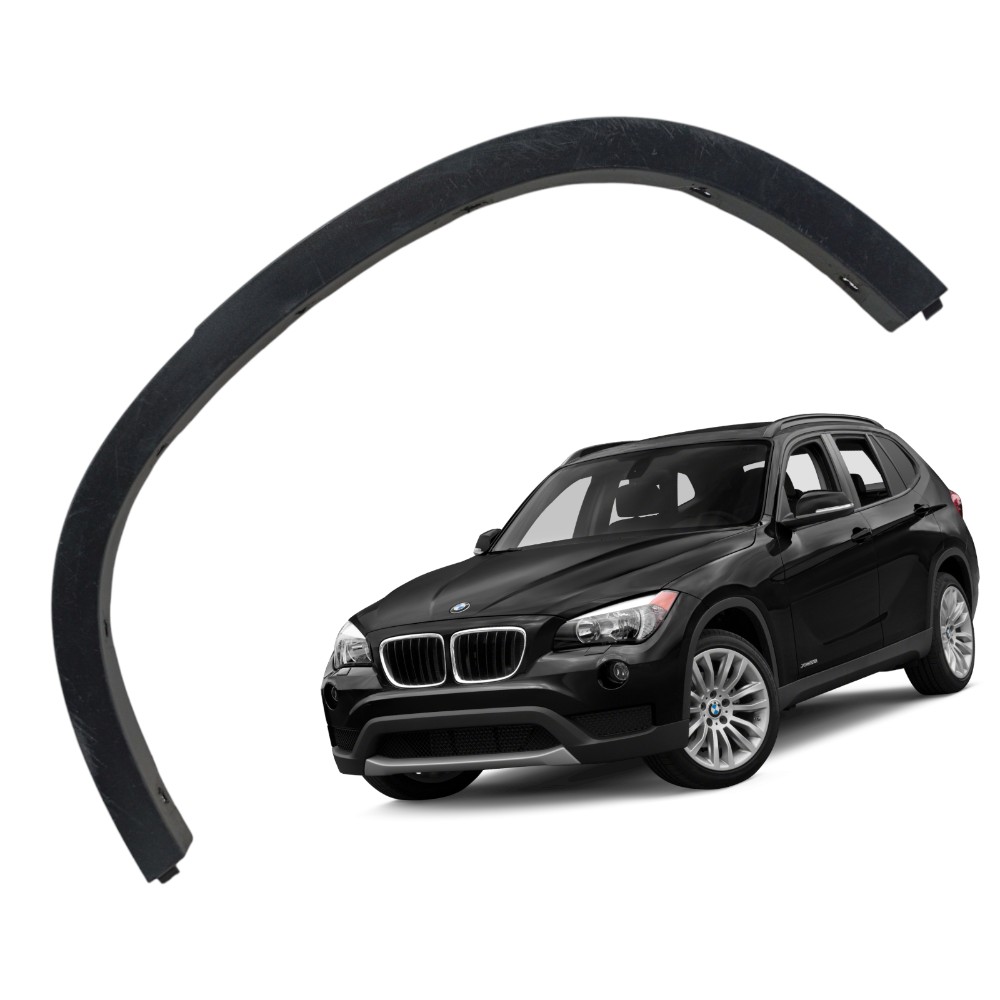 Moldura Paralama Traseiro Esquerdo Bmw X1 2.0 2014 Preto