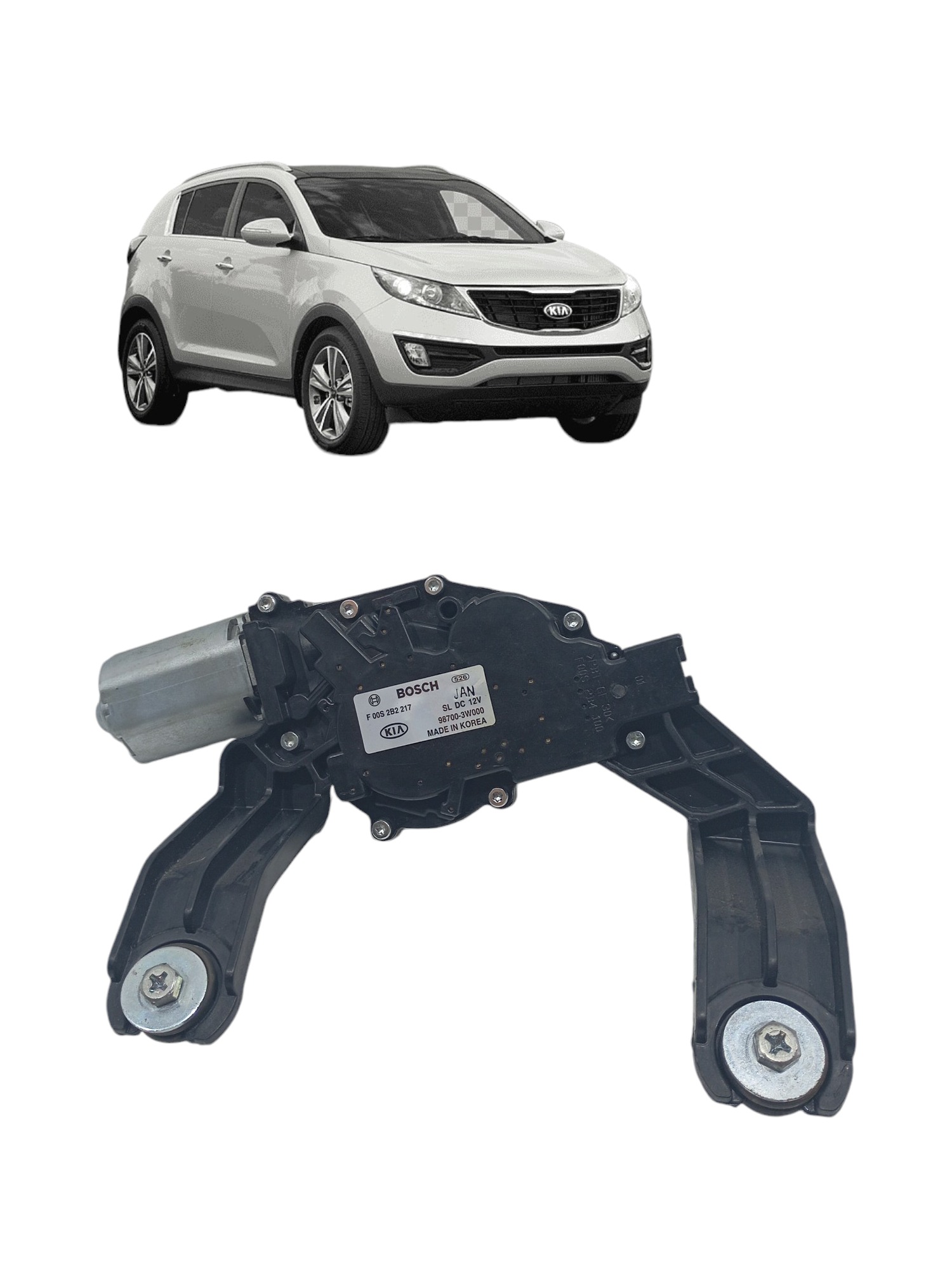 Motor Limpador Vidro Vigia Traseiro Kia Sportage 2.0 2014