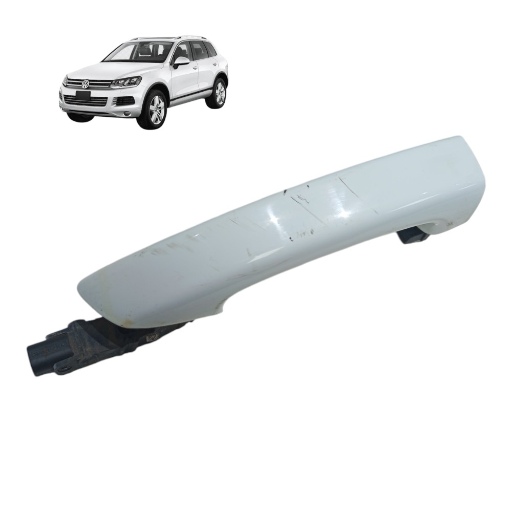 Maçaneta Externa Porta Traseira Esquerda Vw Touareg 4.2 2014