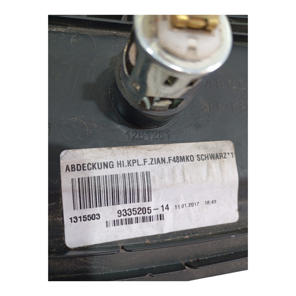 Moldura Difusor De Ar Traseiro Bmw X1 2.0 F48 2017 933520514 2