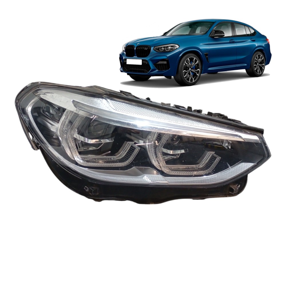 Farol Dianteiro Direito Original Bmw X4 X3 M40i 2020 Direito/passageiro