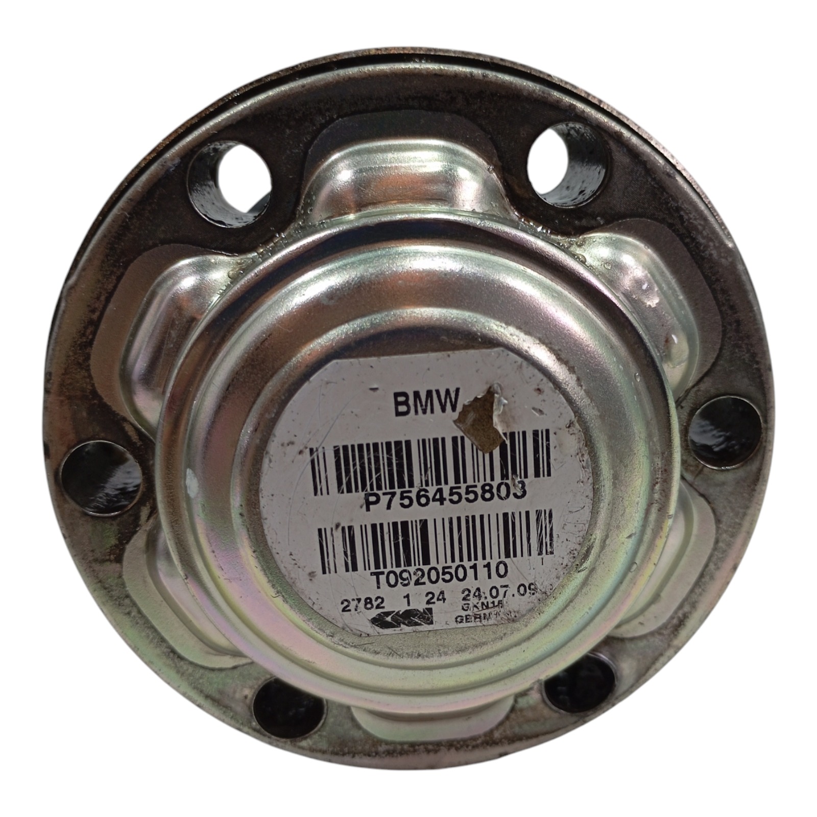 Semi Eixo Traseiro Bmw X1 2010 Cod-p756455803 4