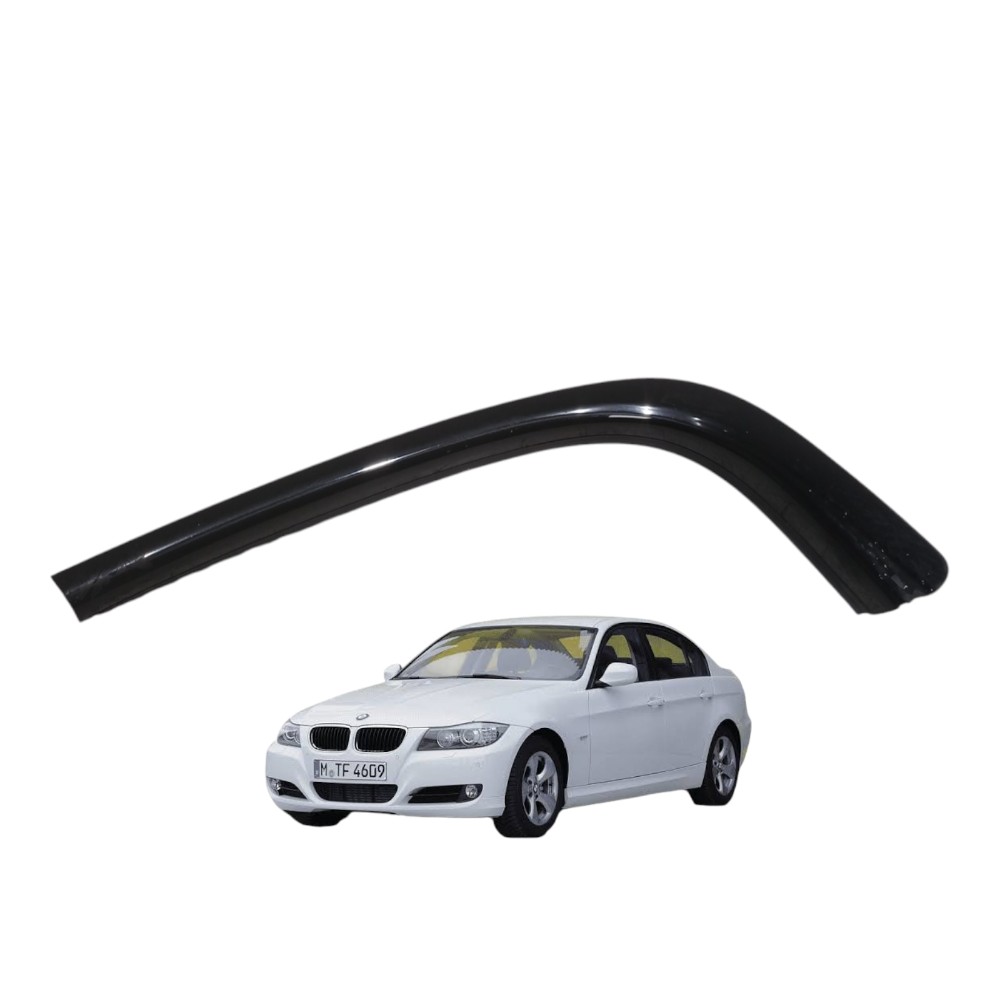 Friso Porta Dianteira Esquerda Bmw 335i 3.0 Turbo 2008 2010 Preto