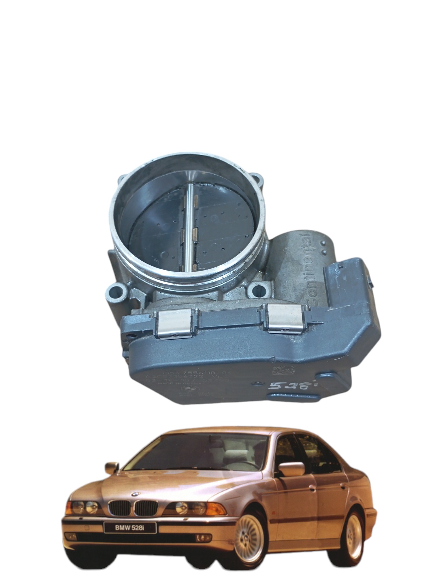 Corpo De Borboleta Tbi Bmw 528i 1997 E39 Cod 755611804