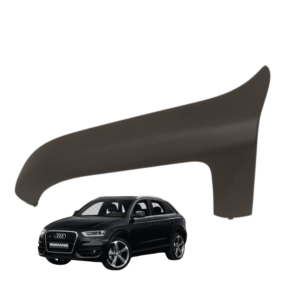 Capa Puxador Porta Traseira Direita Audi Q3 2.0 Turbo 2014 Marrom 1