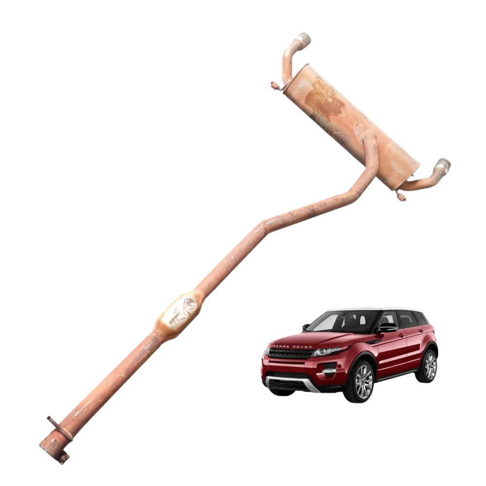 Escapamento Abafador Traseiro Land Rover Evoque 2.0 2015