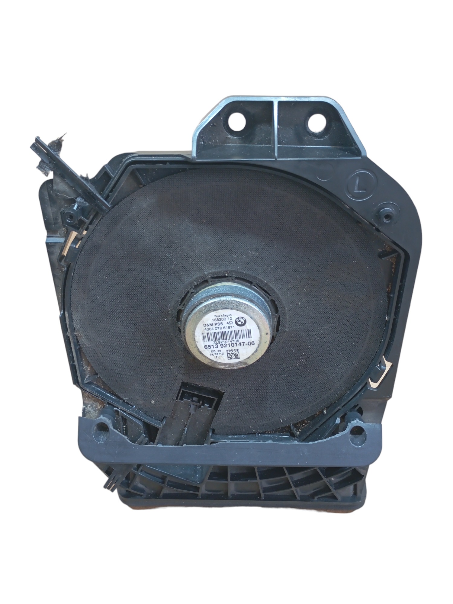 Alto Falante Subwoofer Esquerdo Bmw 320i 2.0 2013 2014 F30 Preto