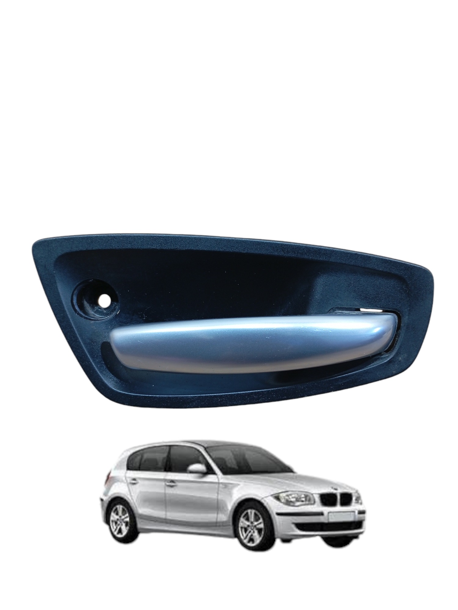 Maçaneta Interna Traseira Direita Bmw 120i 2.0 2010 10628510 Traseira