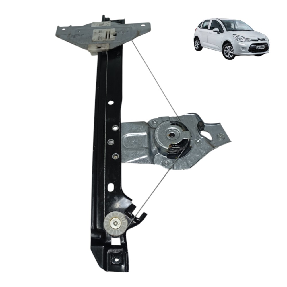 Maquina Vidro Eletrico Tras Dir Citroen C3 Tendence 1.5 2014