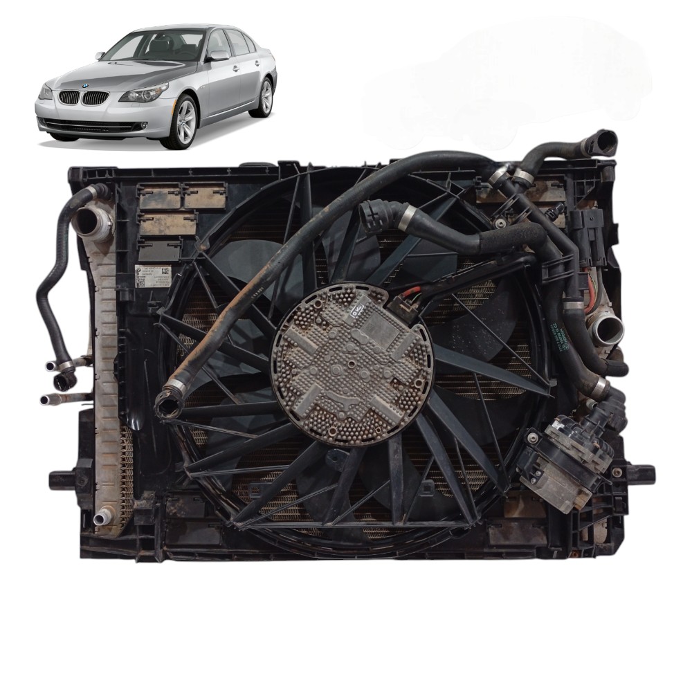 Kit Radiador Completo Bmw 550i V8 2012 Cod-km760362504