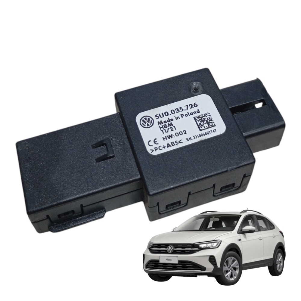 Tomada Entrada Usb Volkswagen Nivus Polo Virtus Tcross 2021