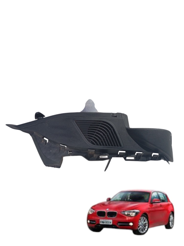 Moldura Bagagito Traseiro Esquerdo Alto Falante Bmw 118i Preto