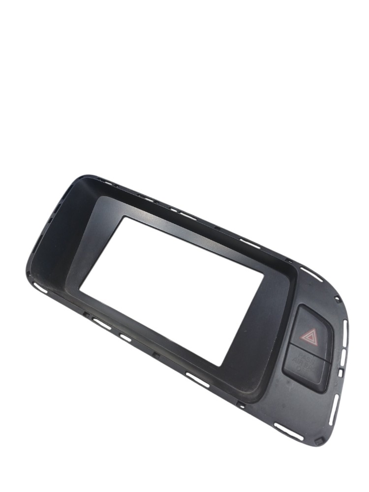 Moldura Acabamento Tela Multimidia Audi Q5 2.0 Turbo 2010 Prateado 6