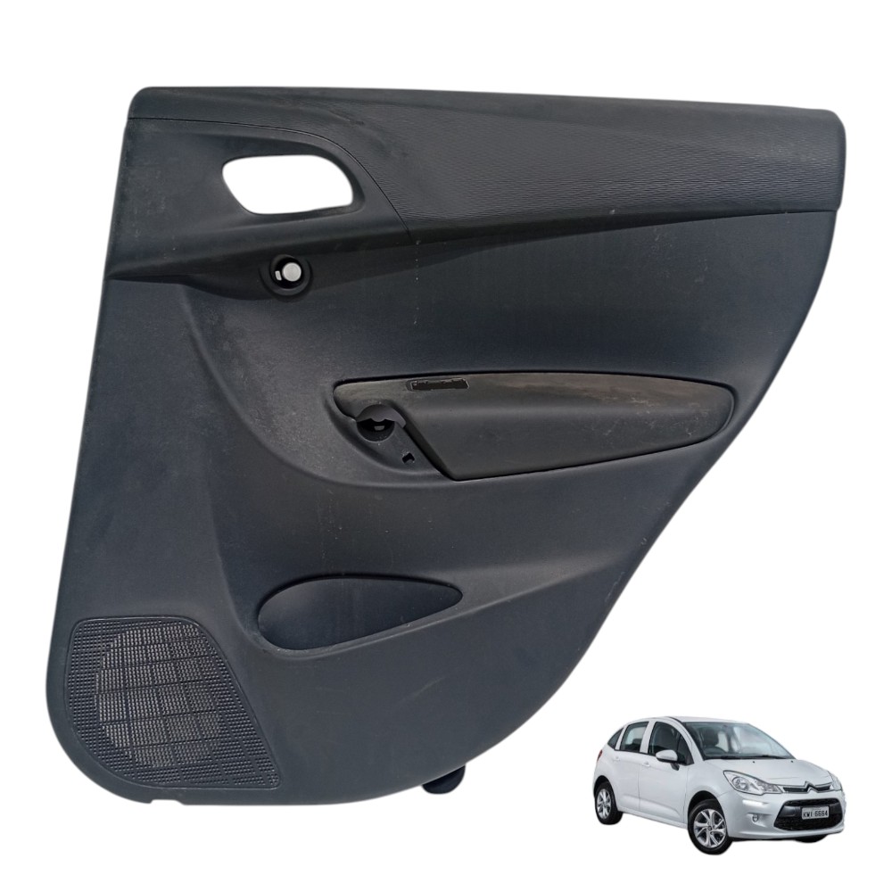 Forro Porta Traseiro Direito Citroen C3 1.5 2013 2014 2015