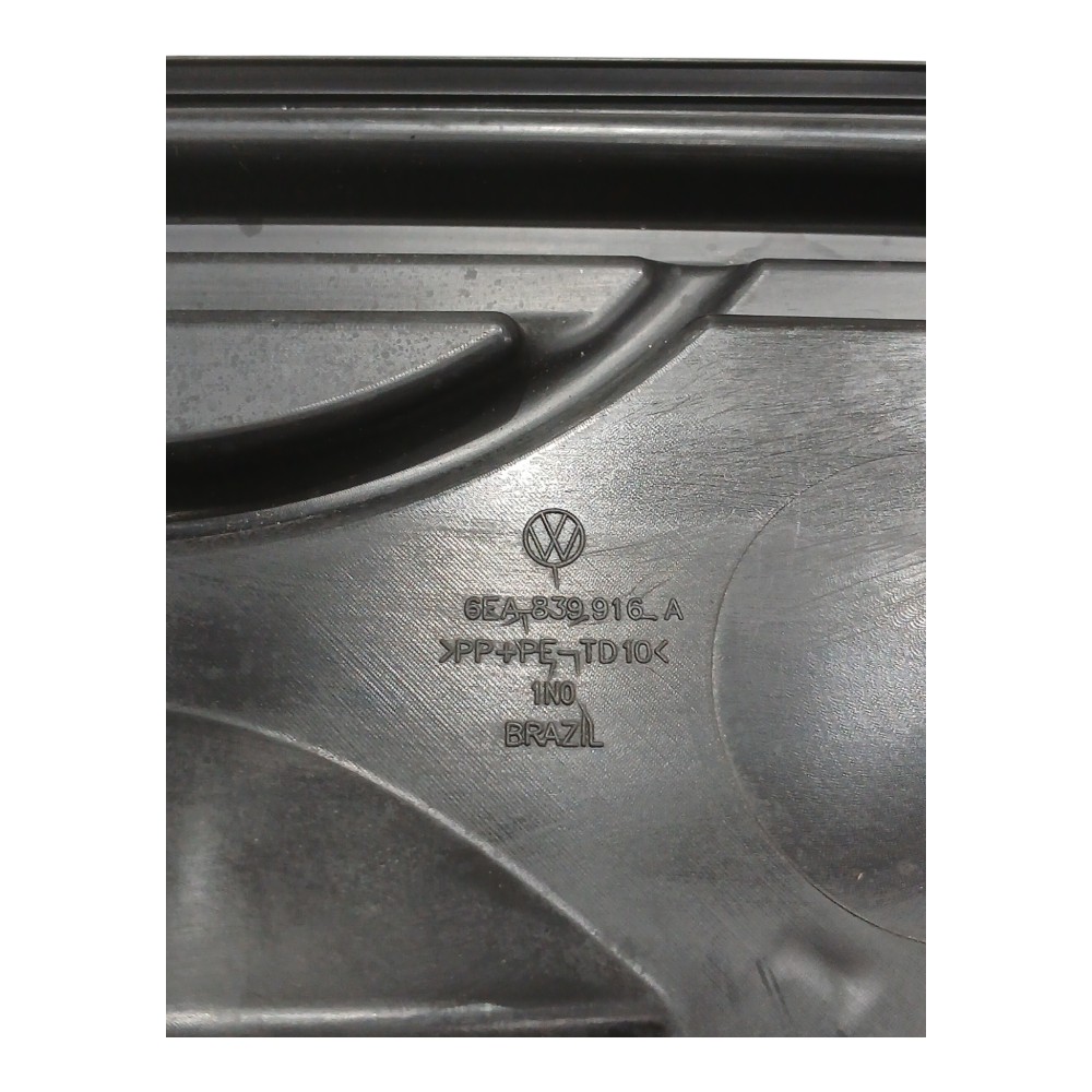 Acabamento Interno Porta Traseira Direita Vw Nivus 1.0 2022 Preto 2