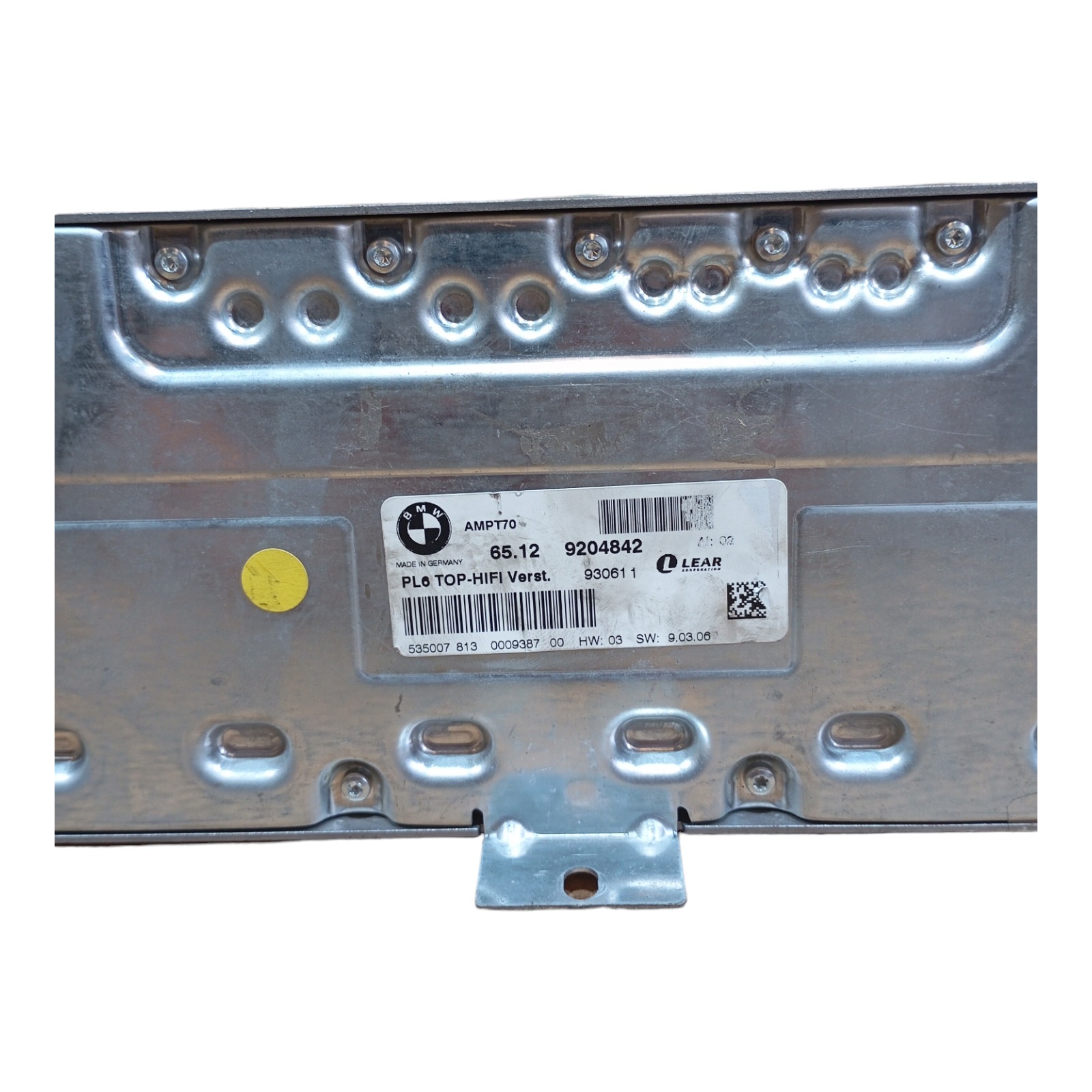 Módulo Amplificador De Som Bmw X6 4.4 V8 2010 6512920484 4