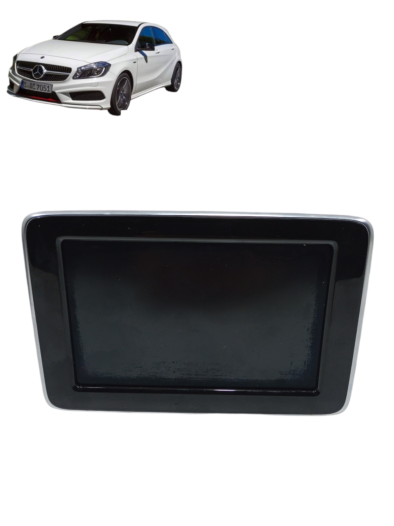 Tela Multimídia Mercedes A250 2015 Cod-a2469001106 Preto