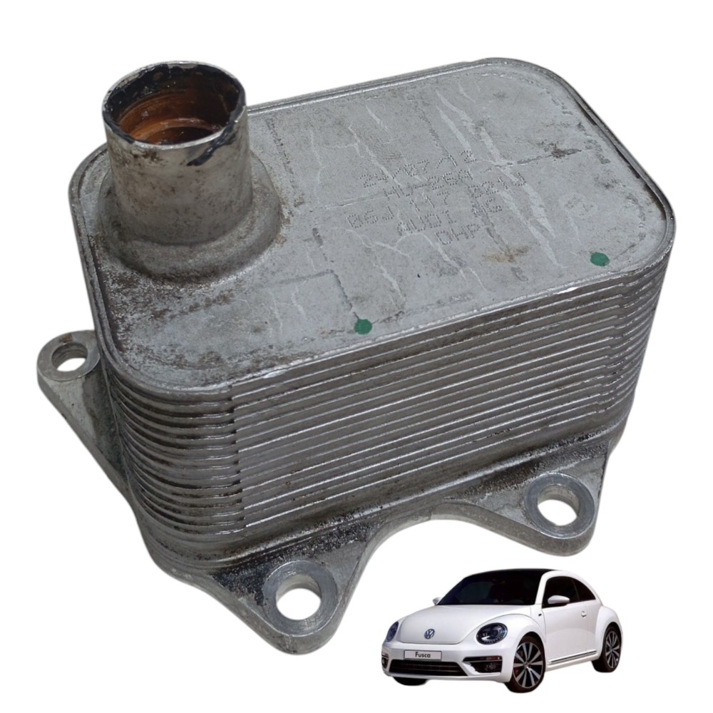 Resfriador Trocador Óleo Motor Vw Fusca Jetta 2.0 Tsi 2014