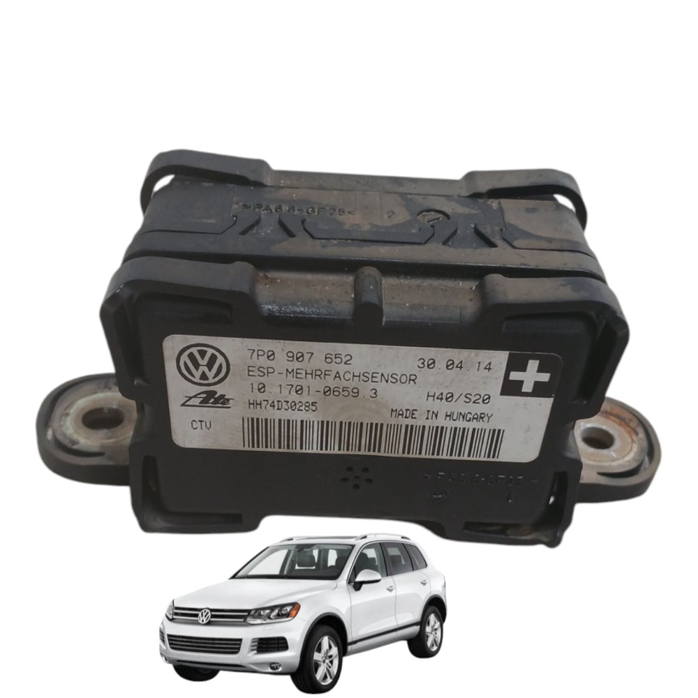 Módulo Sensor Aceleração Volkswagen Touareg 4.2 V8 Fsi 2013 7