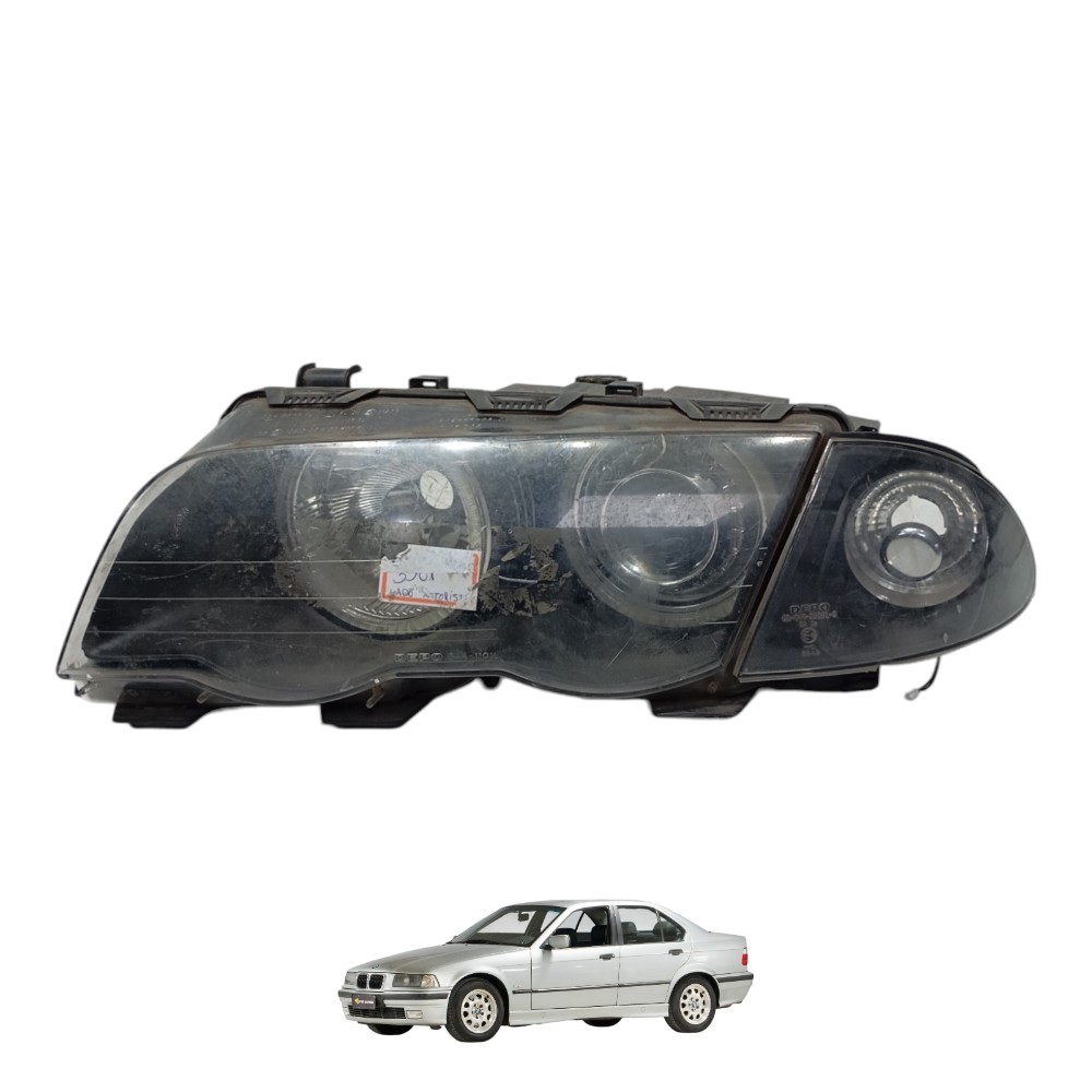 Farol Dianteiro Esquerdo Bmw 320 323 328 E46 1998 2000