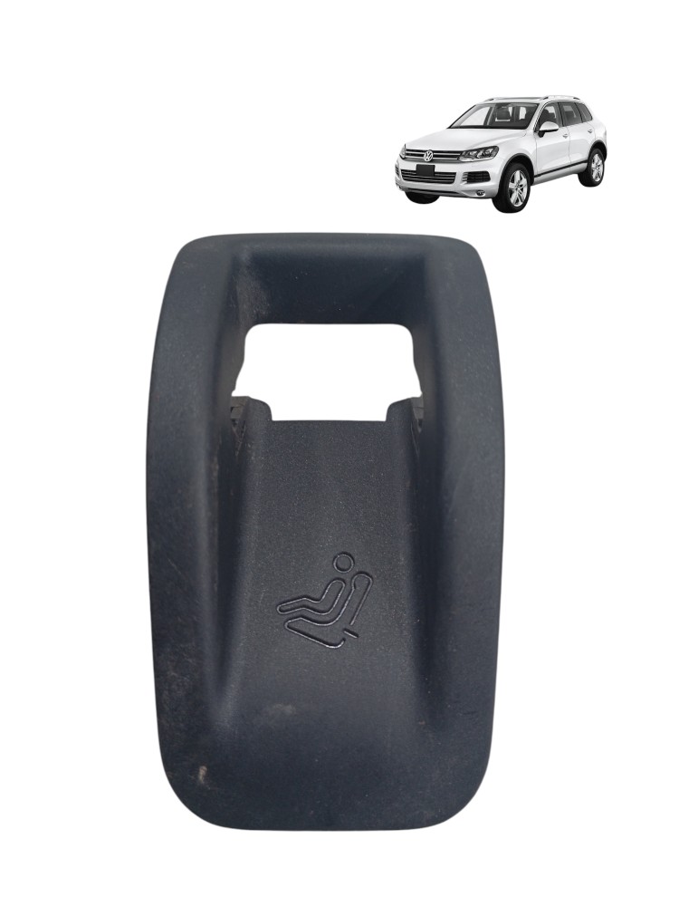 Moldura Isofix Banco Traseiro Volkswagen Touareg 4.2 V8 2014