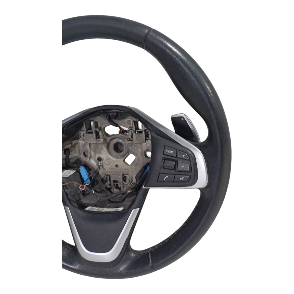 Volante Direção Comandos Bmw X1 2.0 2017 2018 2019 3082512  Preto 7