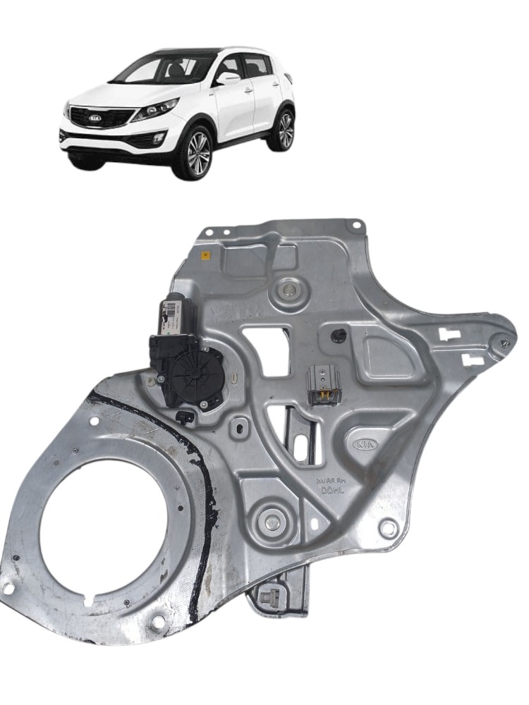 Máquina Vidro Traseira Direita Kia Sportage 2.0 2015 2016 4