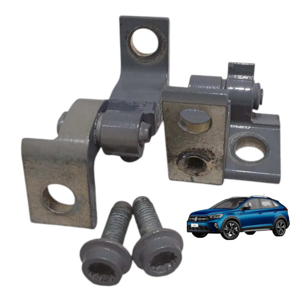 Par Dobradiça Porta Traseira Direita Vw Nivus 1.0 Turbo 2022 1