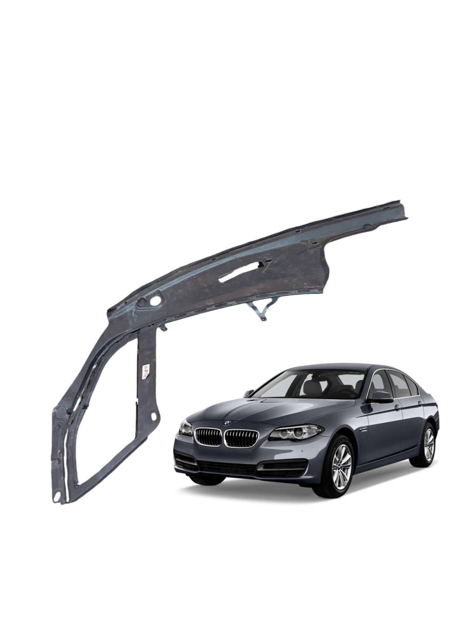 Defletor do painel frontal direito Bmw 528i 2014 51767019804