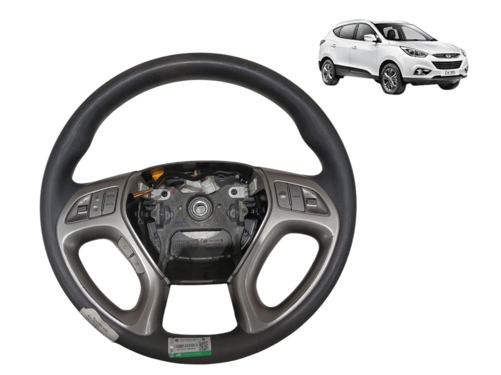 Volante Direção Com Comandos Hyundai Ix35 2.0 2015 2016 5