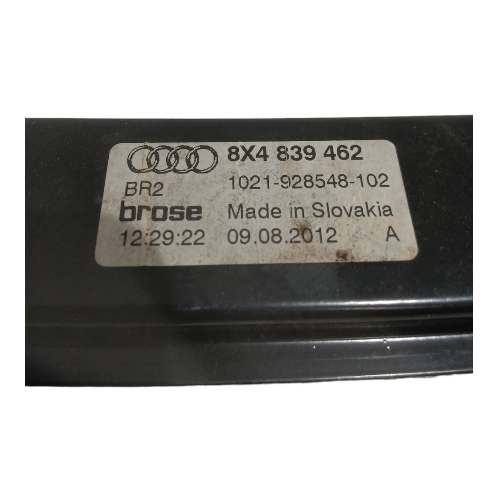 Máquina Vidro Traseiro Direito Audi A1 1.4 2013 8×4839462 2