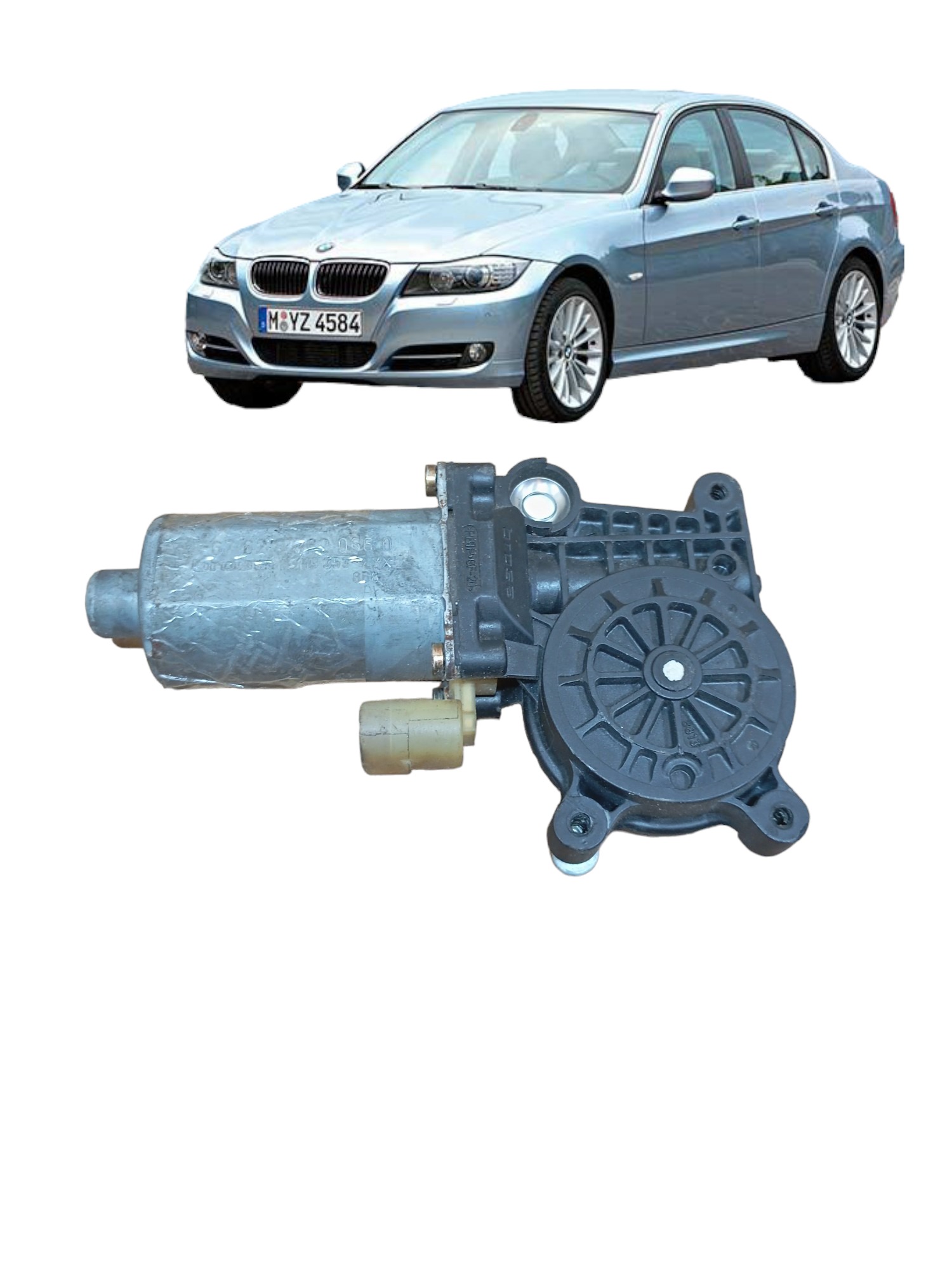 Motor Vidro Elétrico Bmw 320i 2005 Cod 676283620660