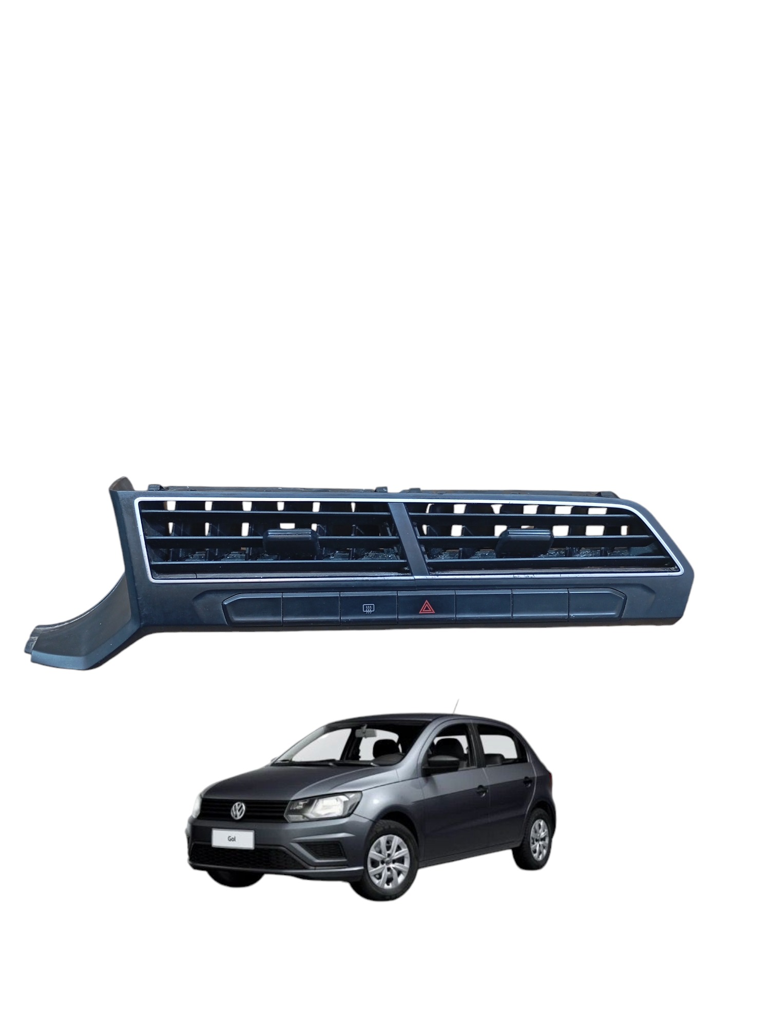 Difusor Ar Central Vw Gol G7 2017 2022 Cod5u0819728